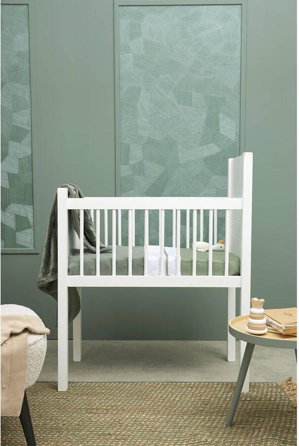 Meyco jersey wieg hoeslaken 40x80 90 cm forest green - Foto 2