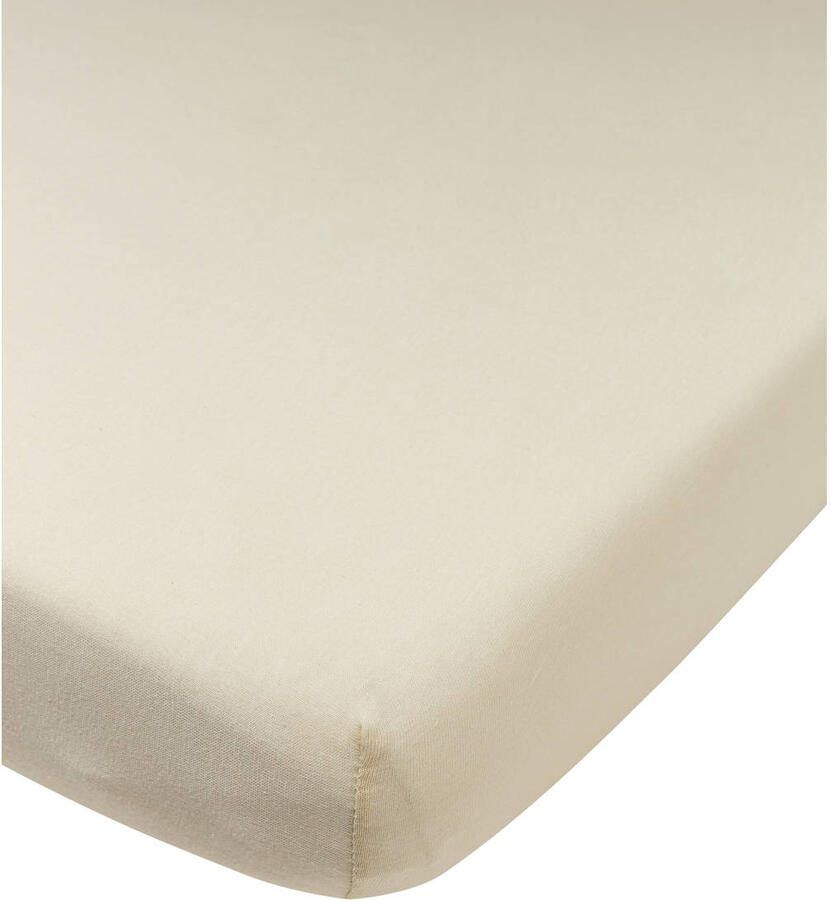 Meyco jersey wieg hoeslaken soft sand
