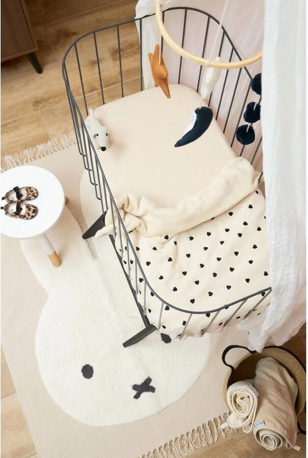 Meyco jersey wieg hoeslaken soft sand - Foto 2