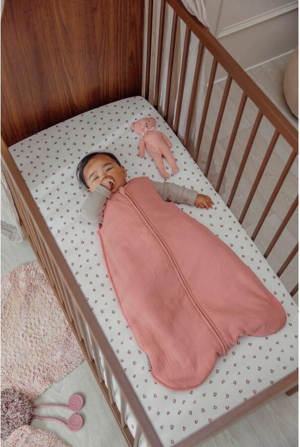 Meyco junior bed hoeslaken Mini Panther soft pink - Foto 3