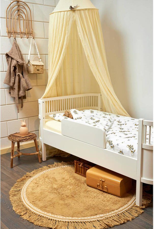 Meyco katoenen dekbedovertrek baby (100x135 cm) Wit All over print - Foto 2