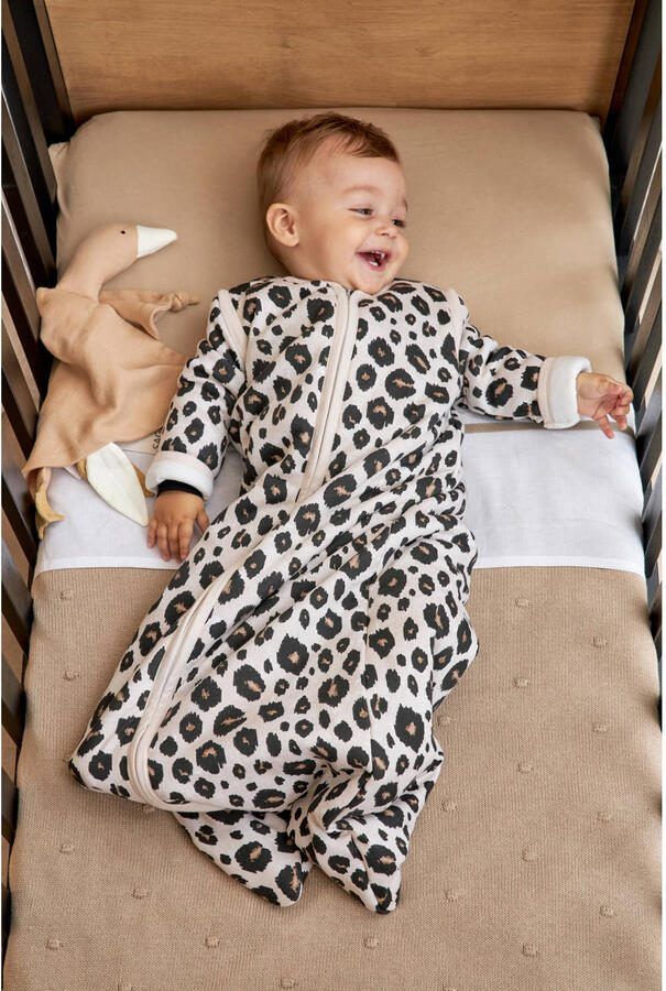Meyco katoenen jersey co-sleeper hoeslaken 50x90 cm Sand Bruin Effen - Foto 2
