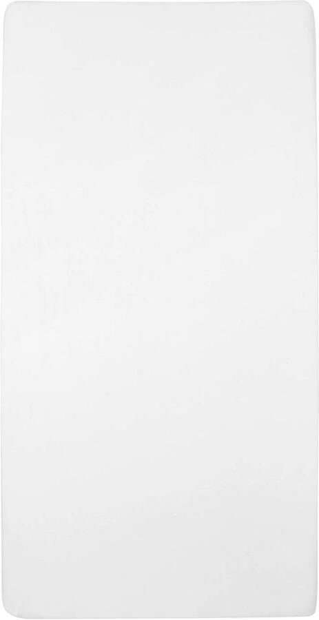 Meyco katoenen jersey hoeslaken co-sleeper 50x90 cm (set van 2) wit - Foto 3