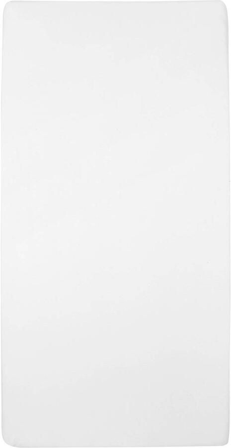 Meyco katoenen jersey hoeslaken co-sleeper 50x90 cm wit