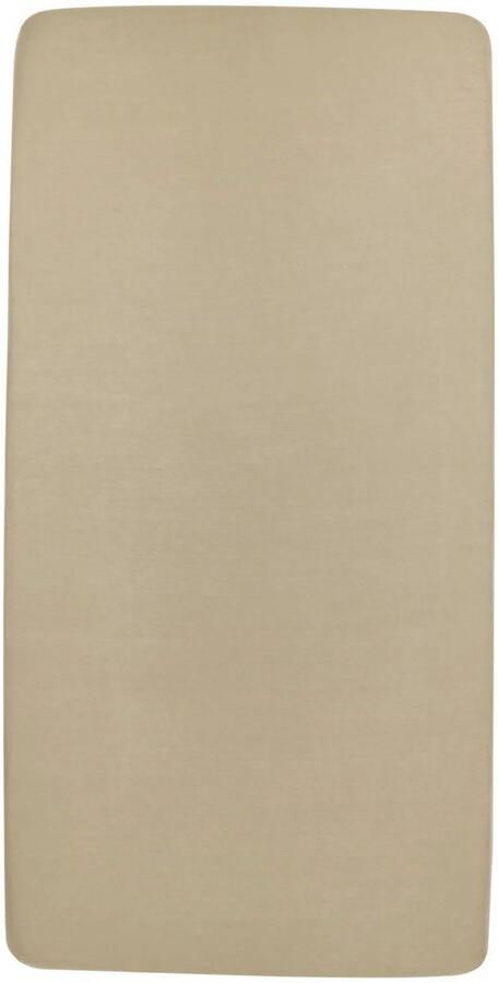 Meyco katoenen wieg hoeslaken 40x80 90 cm taupe Bruin Effen - Foto 2