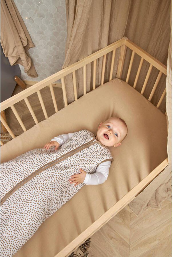 Meyco klamboe uni 240 cm taupe Baby klamboe Bruin | Baby klamboe van - Foto 2