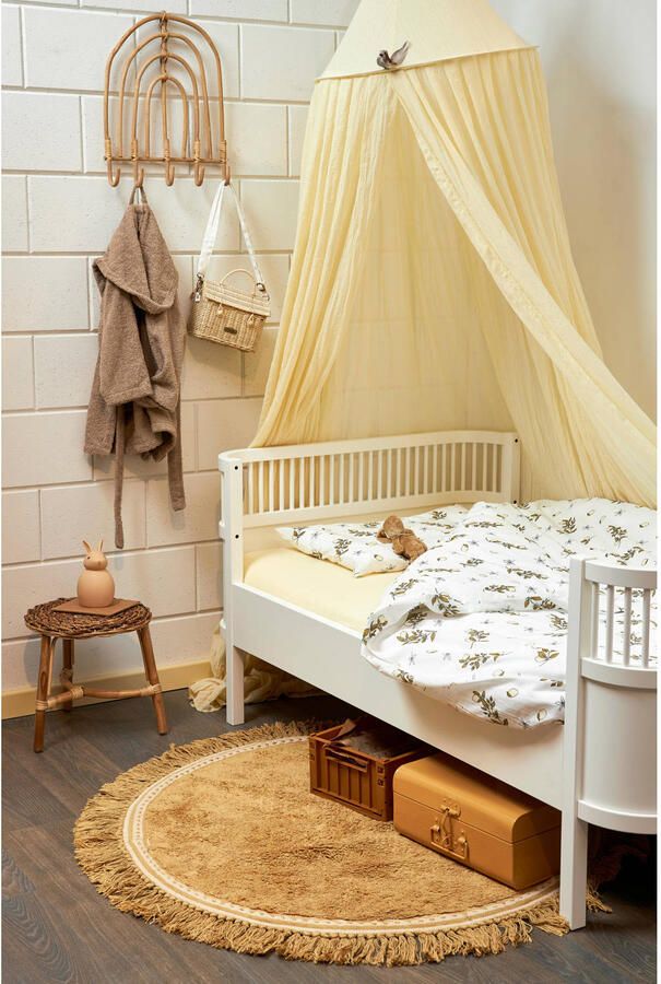 Meyco klamboe uni soft yellow Baby klamboe Geel | Baby klamboe van
