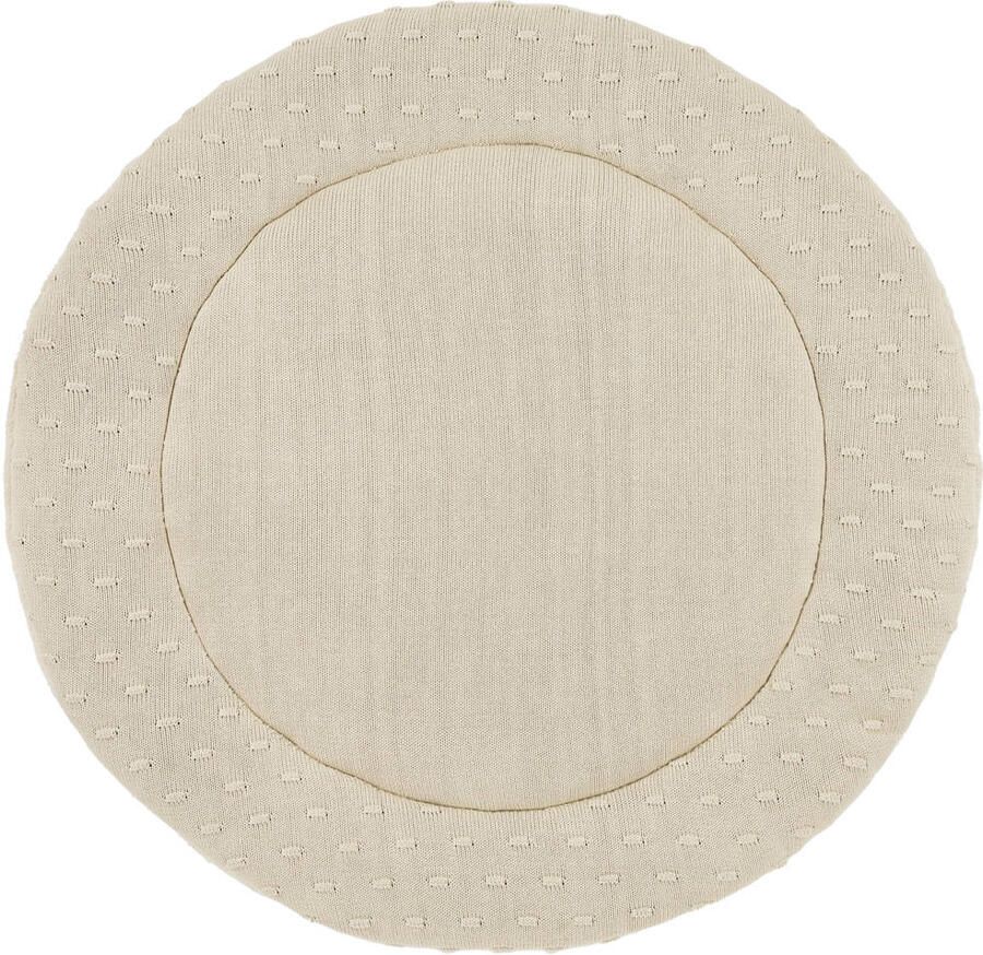 Meyco Knots boxkleed soft sand