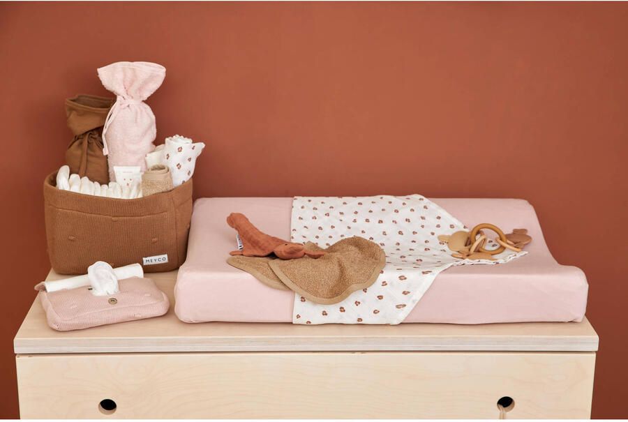 Meyco kruikenzak Basic Badstof 13xh35cm set van 2 Soft Pink Roze Effen - Foto 2