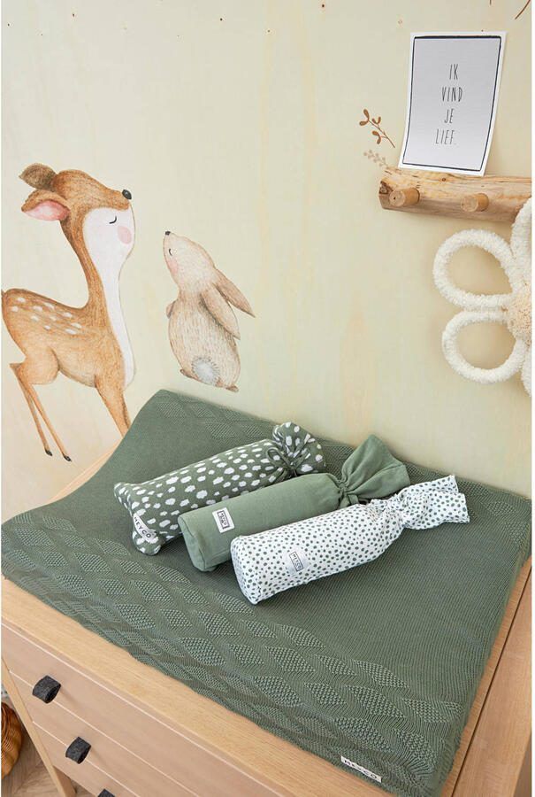 Meyco kruikenzak Cheetah forest green Groen | Kruikenzak van