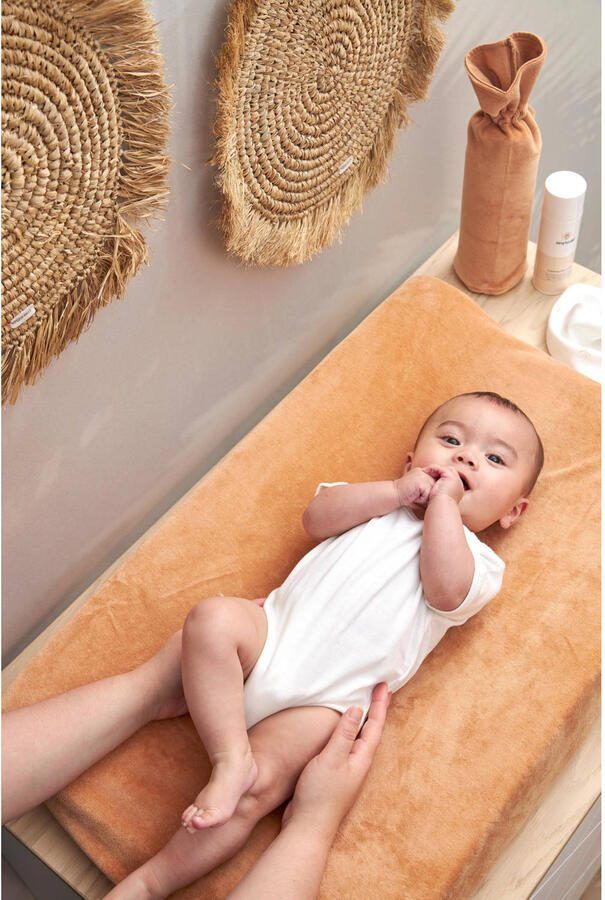 Meyco kruikenzak Velvet warm sand Beige | Kruikenzak van