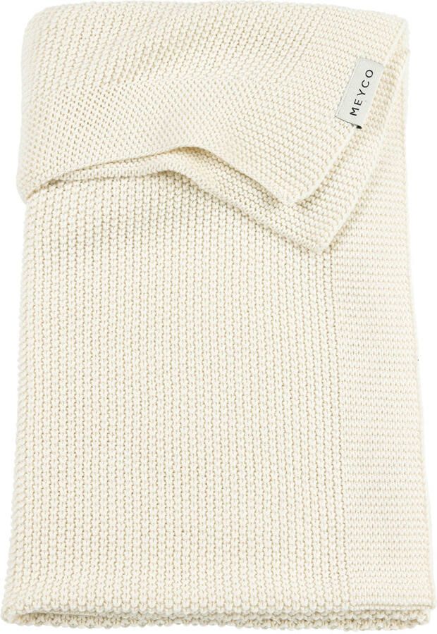 Meyco ledikant deken Mini Relief natural