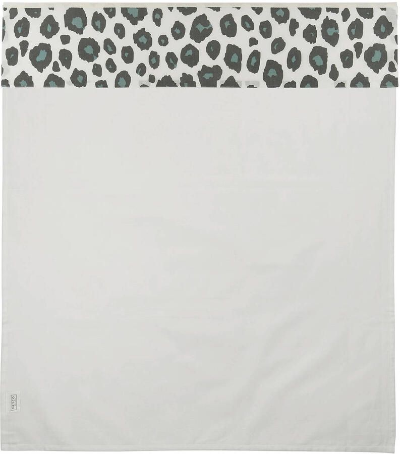 Meyco Panter ledikantlaken 100x150 cm groen Babylaken Panterprint