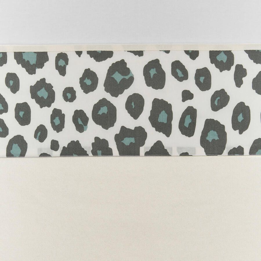 Meyco Panter ledikantlaken 100x150 cm groen Babylaken Panterprint - Foto 2