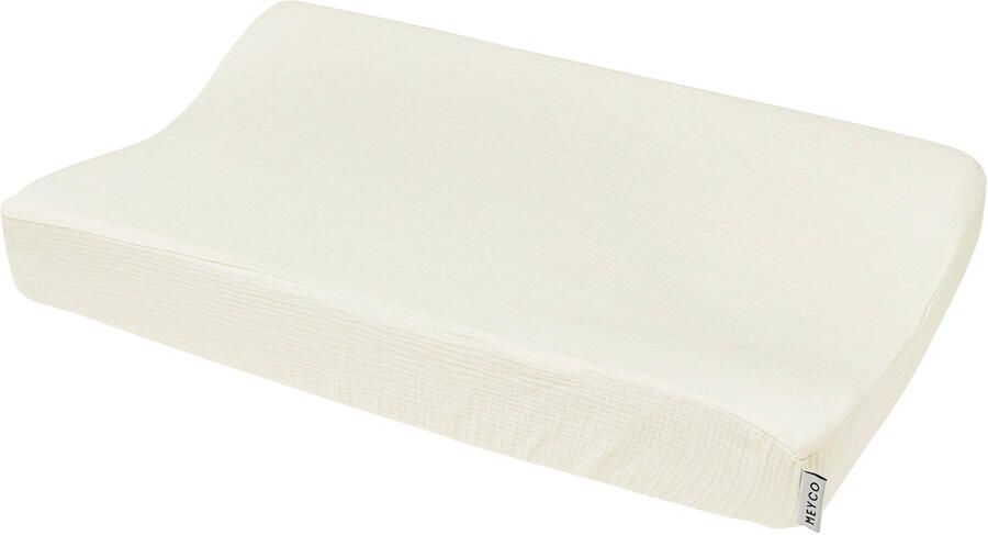 Meyco pre-washed hydrofiel aankleedkussenhoes natural