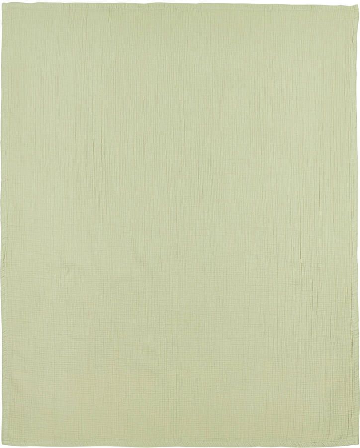 Meyco pre-washed hydrofiel ledikant laken soft olive - Foto 2