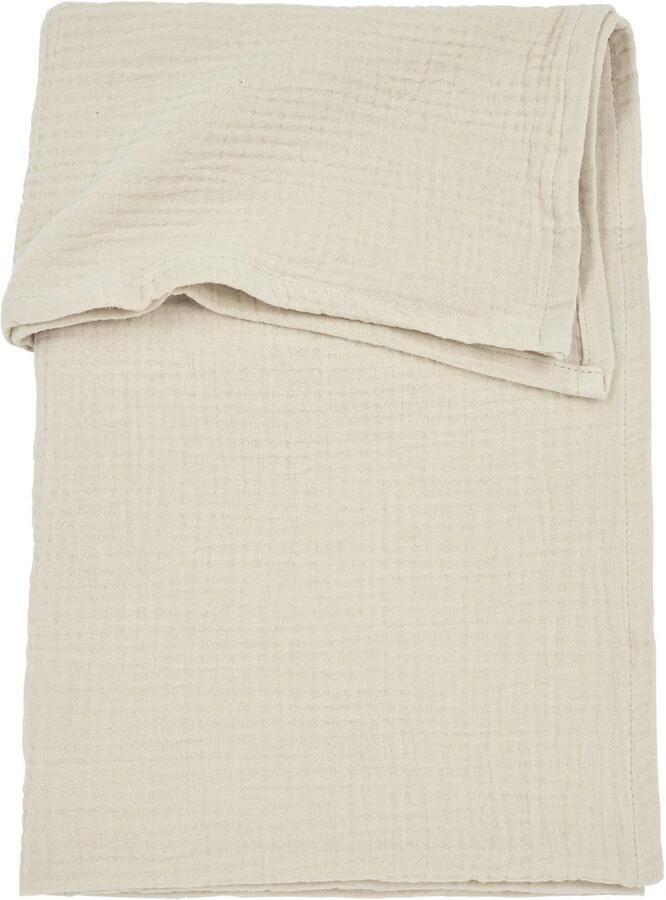 Meyco pre-washed hydrofiel ledikant laken soft sand