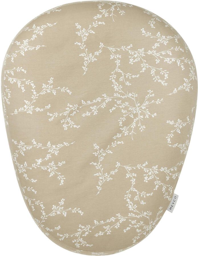Meyco relaxhoes voor voedingskussen Branches sand Babynest