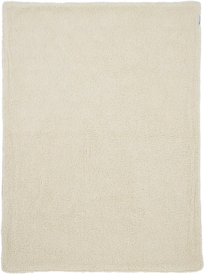 Meyco reversible wiegdeken Knots met teddy beige - Foto 2