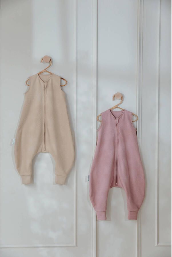 Meyco slaapoverall jumper Studio Collection Classic Sand - Foto 3