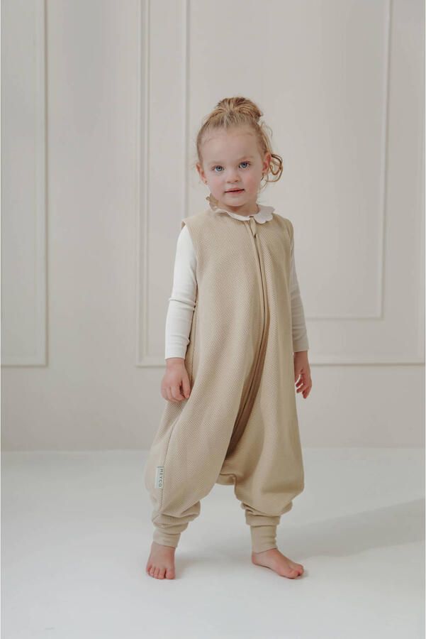 Meyco slaapoverall jumper Studio Collection Classic Sand - Foto 2