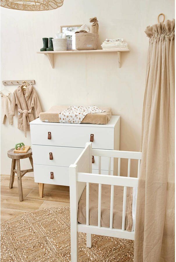 Meyco sluier sand Baby sluier Beige Effen | Baby sluier van - Foto 3
