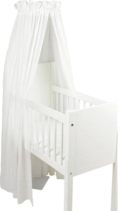 Meyco sluier uni wit Baby sluier Effen | Baby sluier van