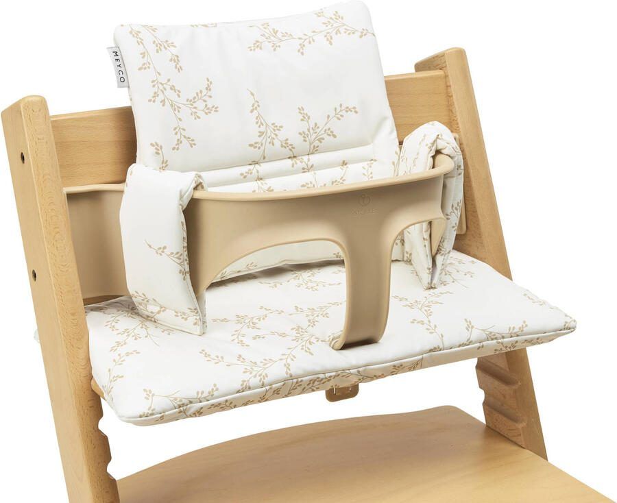 Meyco stoelverkleiner Branches beige