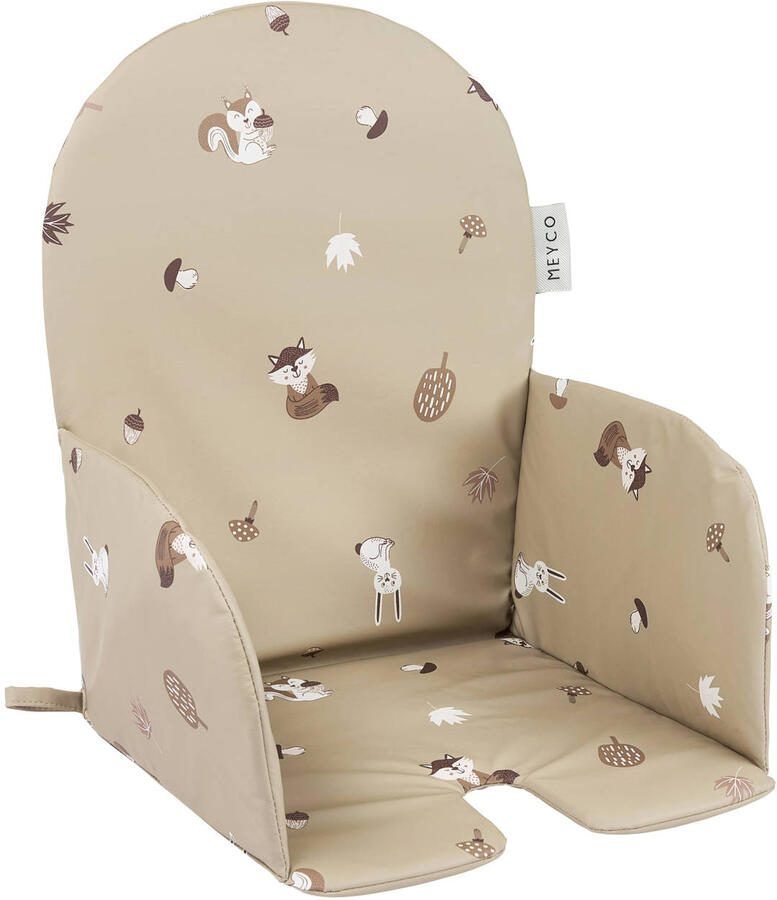 Meyco stoelverkleiner Forest Animals sand - Foto 2