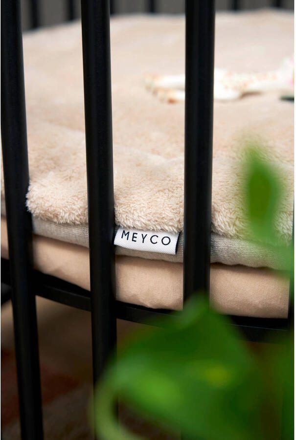 Meyco uni hoeslaken boxmatras sand Beige | Hoeslaken van - Foto 2