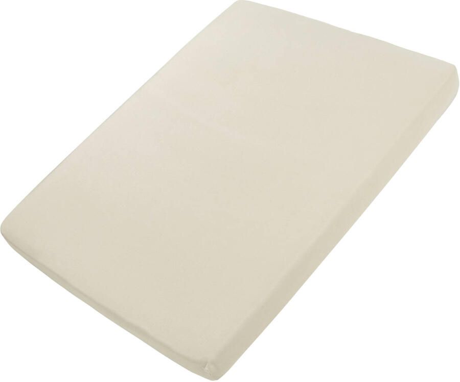 Meyco uni hoeslaken boxmatras soft sand 75x95cm - Foto 3