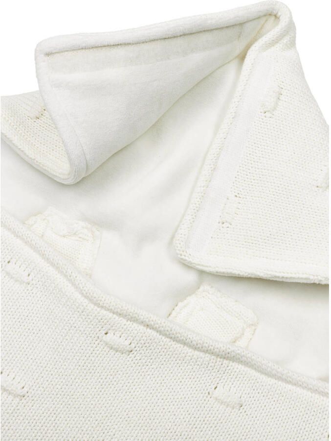Meyco voetenzak Knots offwhite Wit | Voetenzak van - Foto 2