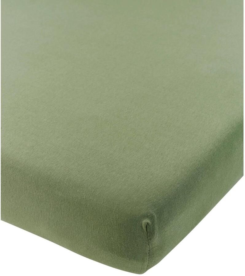 Meyco wieg hoeslaken groen