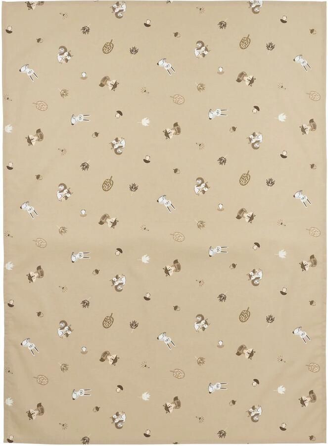 Meyco wieglaken Forest Animals beige - Foto 2