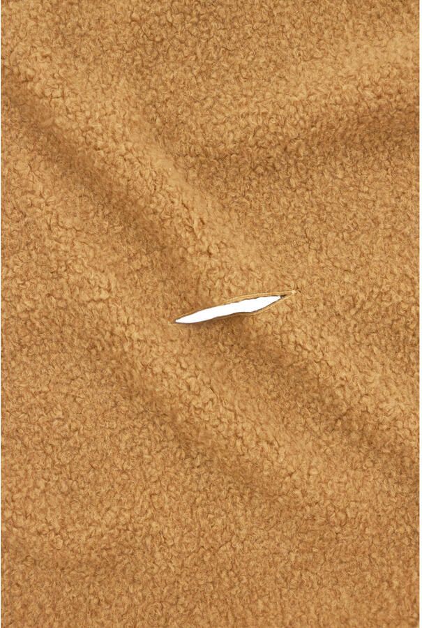 Meyco wikkeldeken Bouclé Uni 110x108cm Toffee Bruin Effen