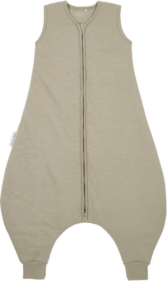 Meyco winter slaapoverall jumper Team no sleep taupe offwhite