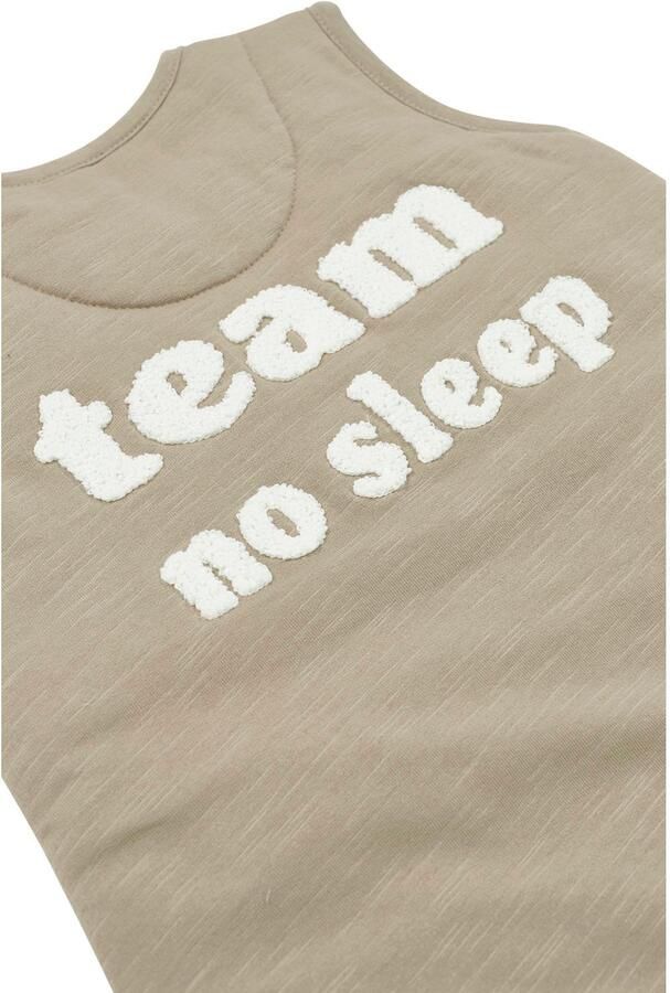 Meyco winter slaapoverall jumper Team no sleep taupe offwhite - Foto 2