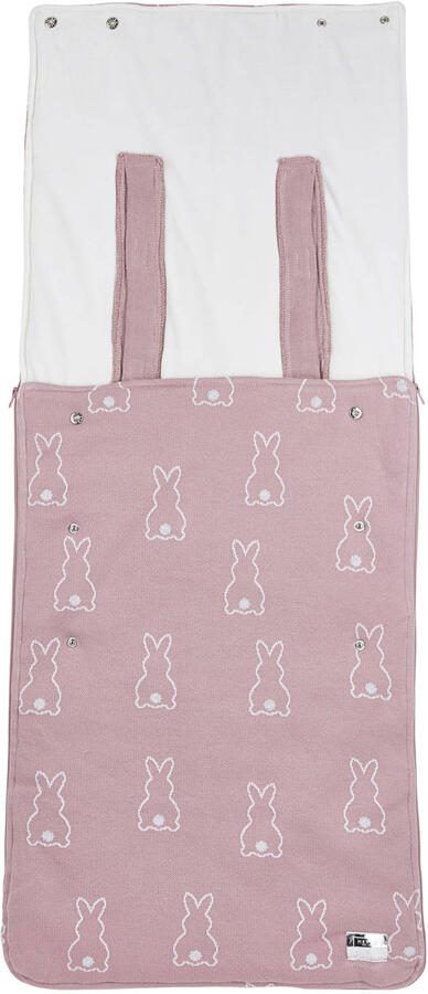 Meyco X Mrs. Keizer buggy voetenzak Rabbit lilac Paars - Foto 2