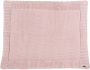 Meyco Silverline Relief Mixed boxkleed 77x97 cm roze - Thumbnail 1