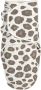 Meyco swaddle 4-6 mnd Panter neutral Inbakerdoek Beige - Thumbnail 1