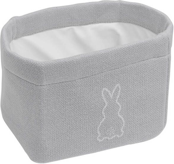 Meyco X Mrs. Keizer commode d Medium Rabbit silver Accessoire Zilver