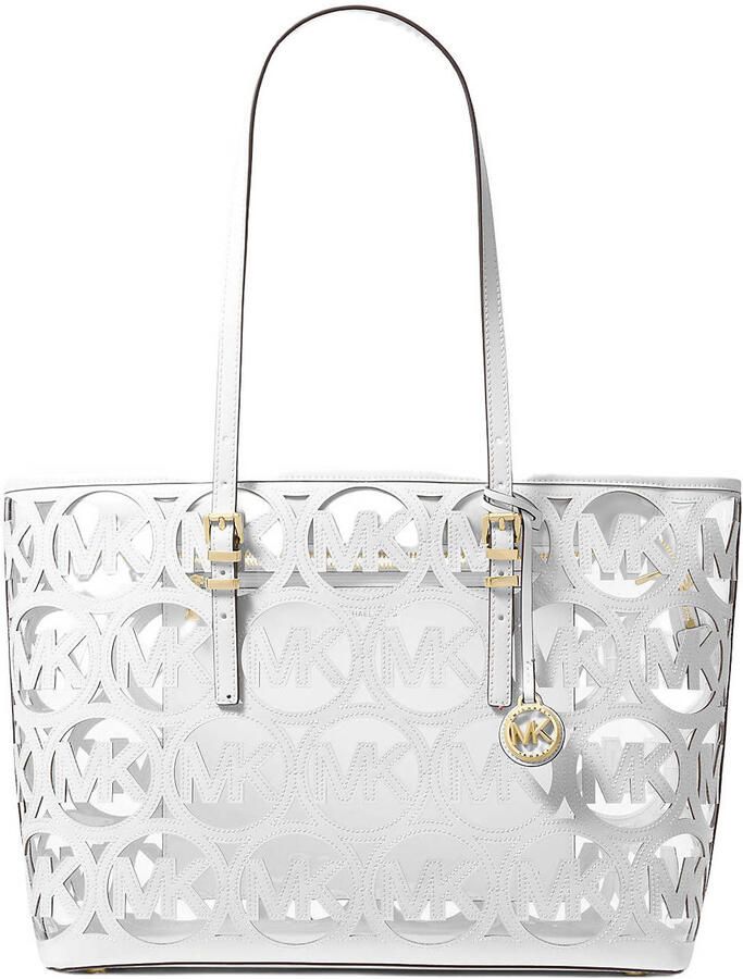 Michael Kors laser-cut shopper Quinn wit