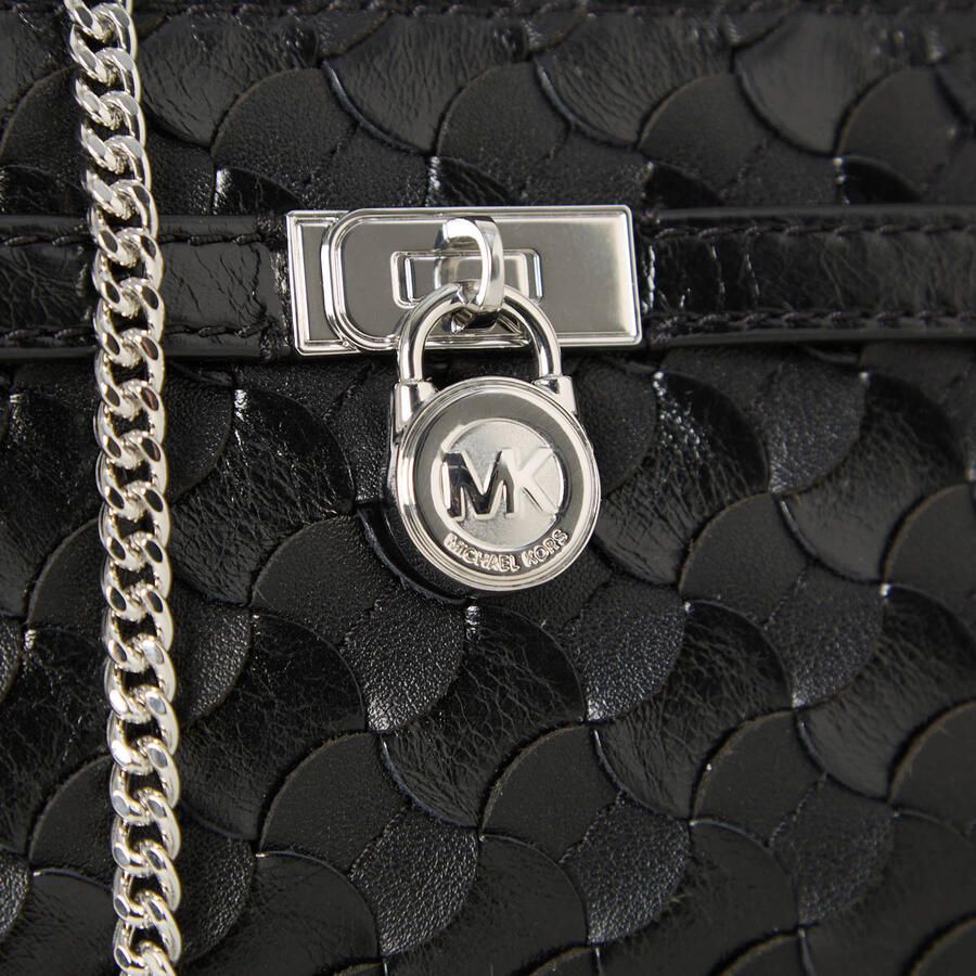 Michael Kors leren crossbody tas Hamilton zwart - Foto 2