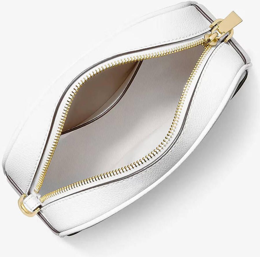 Michael Kors leren crossbody tas Jet Set wit - Foto 2