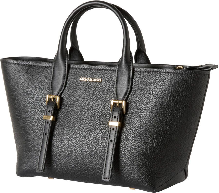 Michael Kors Handtas van gekorreld leer met afneembare schouderband Black Dames - Foto 3