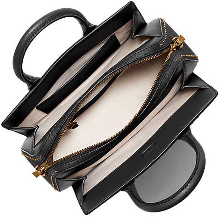 Michael Kors leren mini handtas Laila zwart - Foto 3