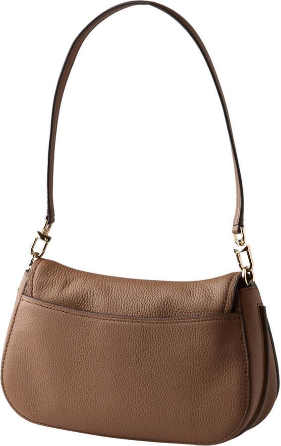 Michael Kors leren schoudertas Nolita cognac - Foto 3
