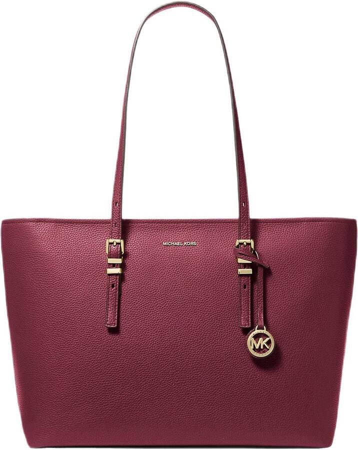 Michael Kors Shoppers & Totes Quinn Lg Ew Tz Tote in rood