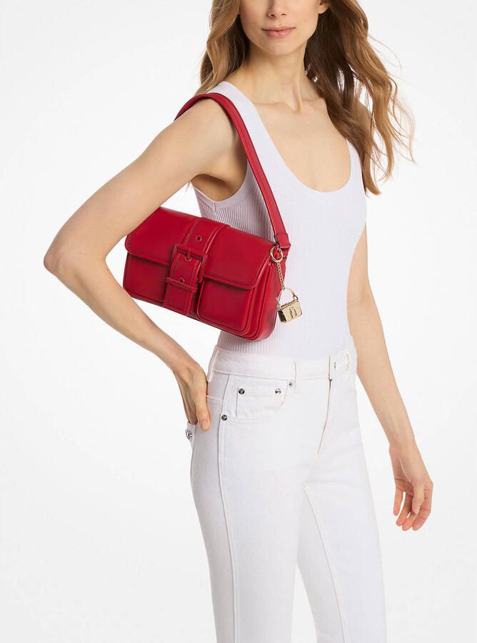 Michael Kors sleutelhanger Colby goudkleurig