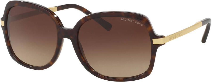Michael Kors zonnebril 0MK2024 met tortoise print bruin goudkleurig